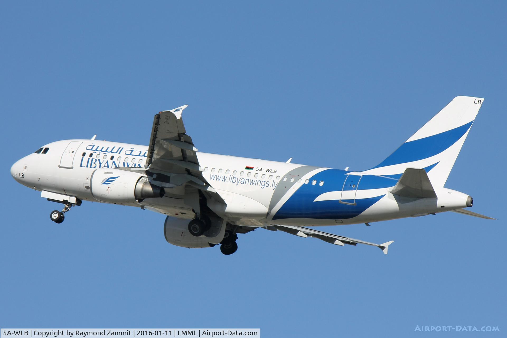 5A-WLB, 2006 Airbus A319-112 C/N 2954, A319 5A-WLB Libyan Wings