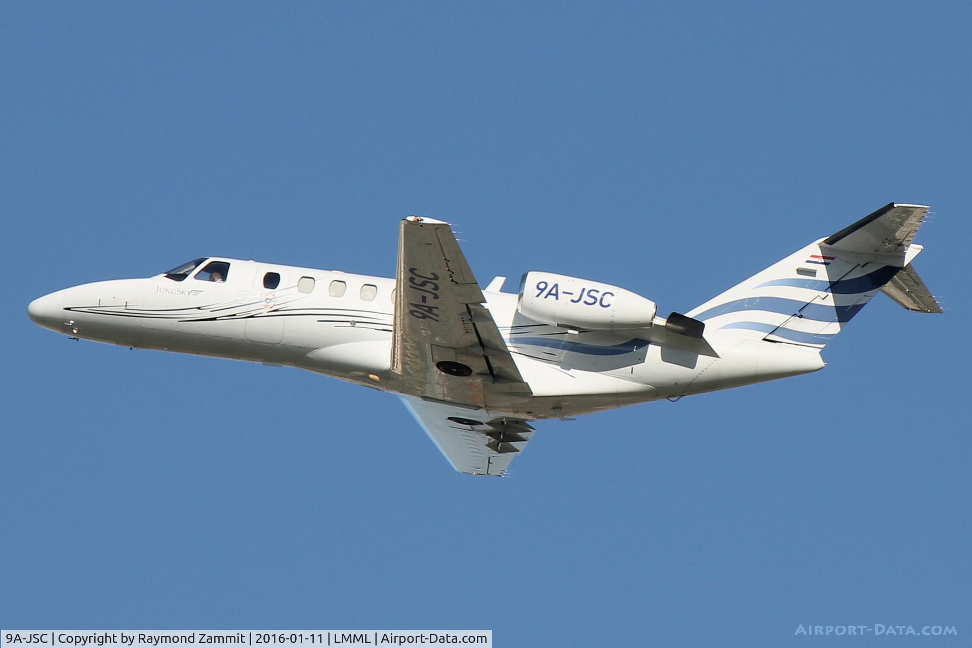 9A-JSC, 2001 Cessna 525A CitationJet CJ2 C/N 525A-0049, Cessna 525 Citation 9A-JSC JunkSky