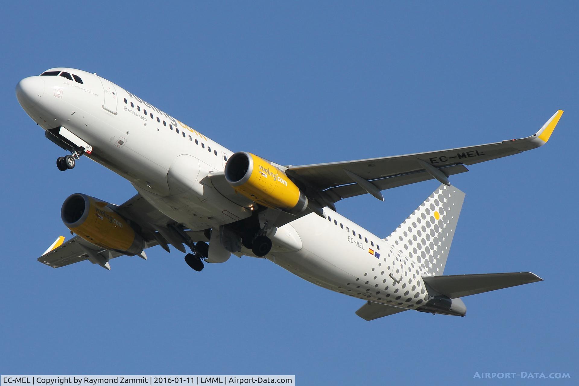 EC-MEL, 2015 Airbus A320-232 C/N 6450, A320 EC-MEL Vueling