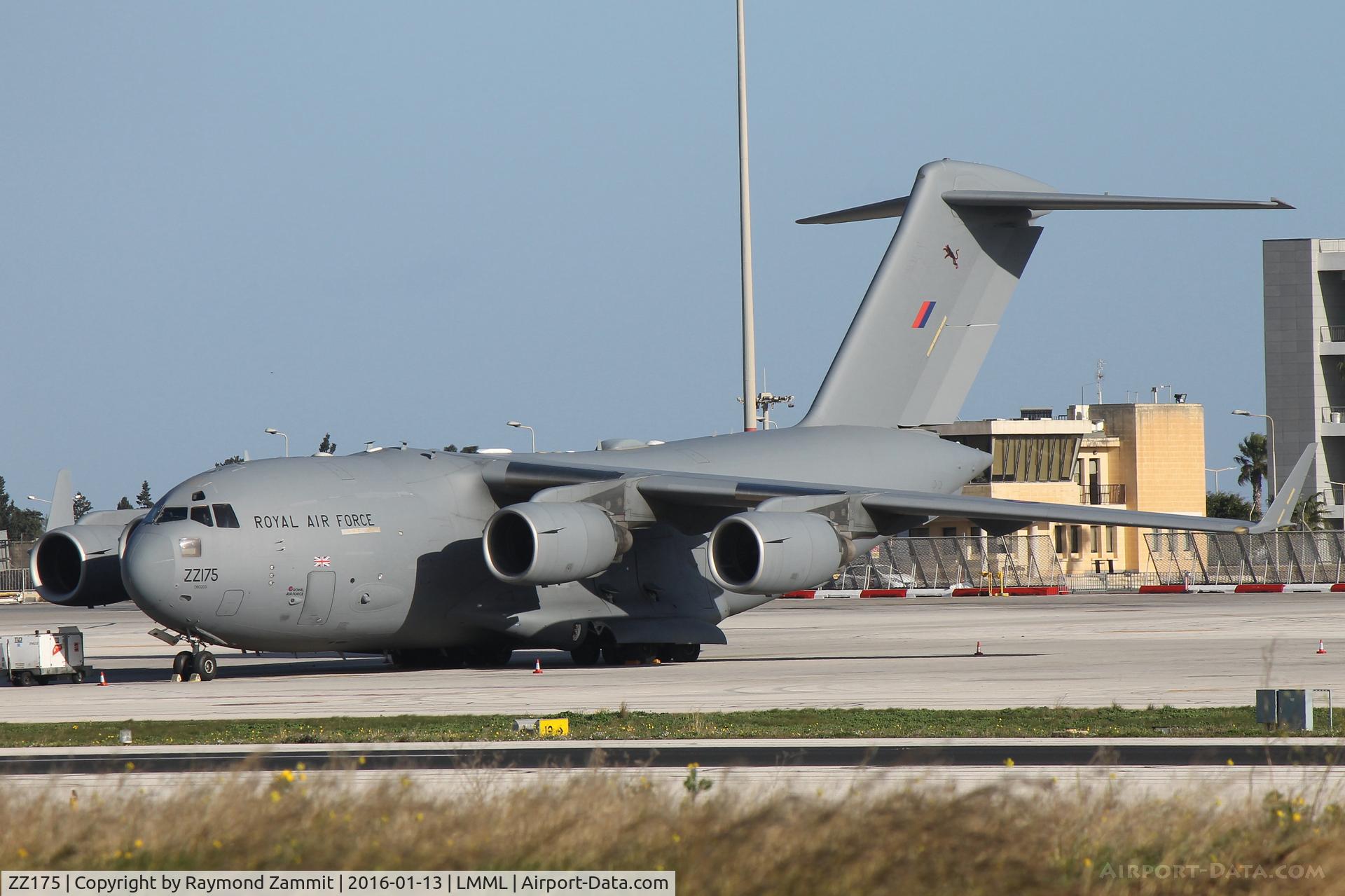 ZZ175, 2008 Boeing C-17A Globemaster III C/N F-185, Boeing C-17A GlobemasterIII ZZ175 Royal Air Force