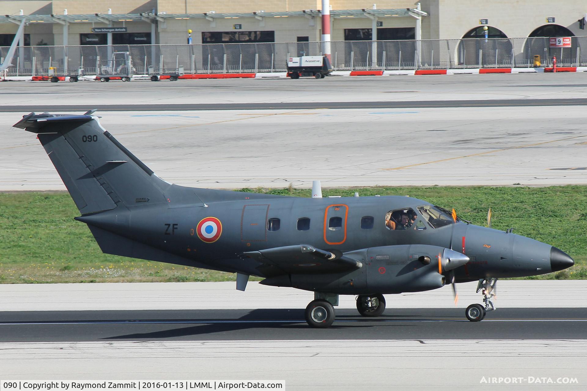090, Embraer EMB-121AA Xingu C/N 121090, Embraer EMB121 Xingu 090/ZF French Air Force