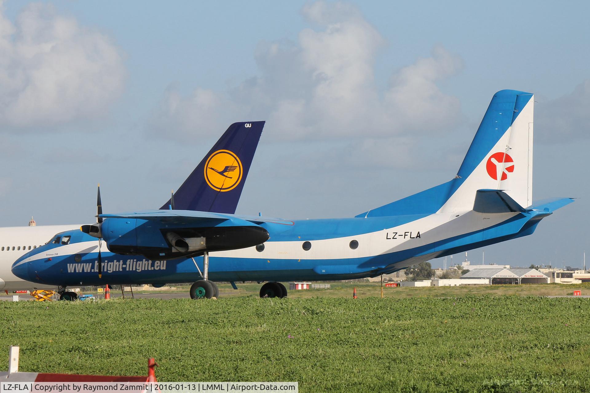 LZ-FLA, 1982 Antonov An-26B C/N 12010, Antonov An-26B LZ-FLA Bright Flight