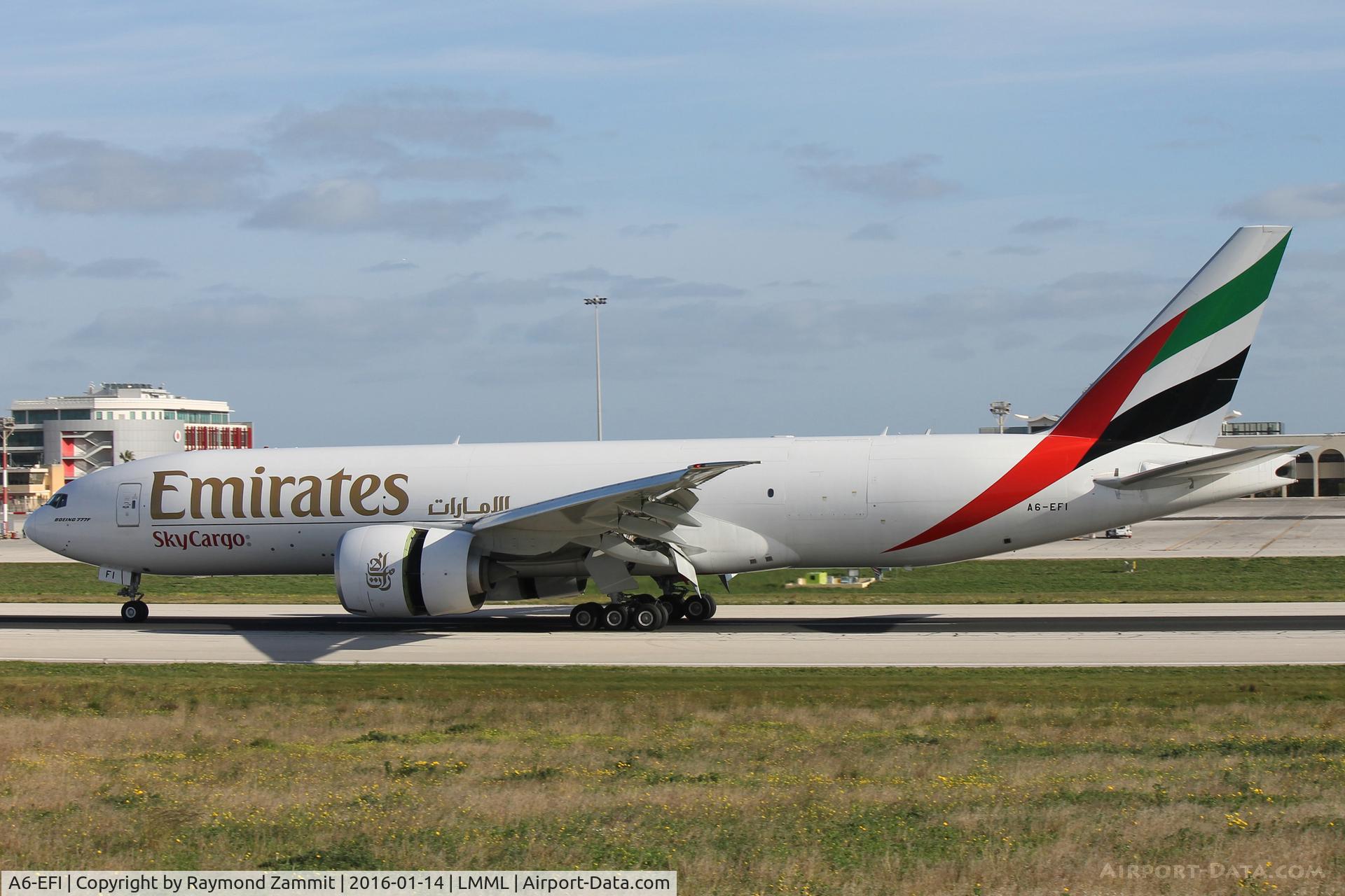 A6-EFI, 2012 Boeing 777-F1H C/N 35609, B777 A6-EFI Emirates Cargo