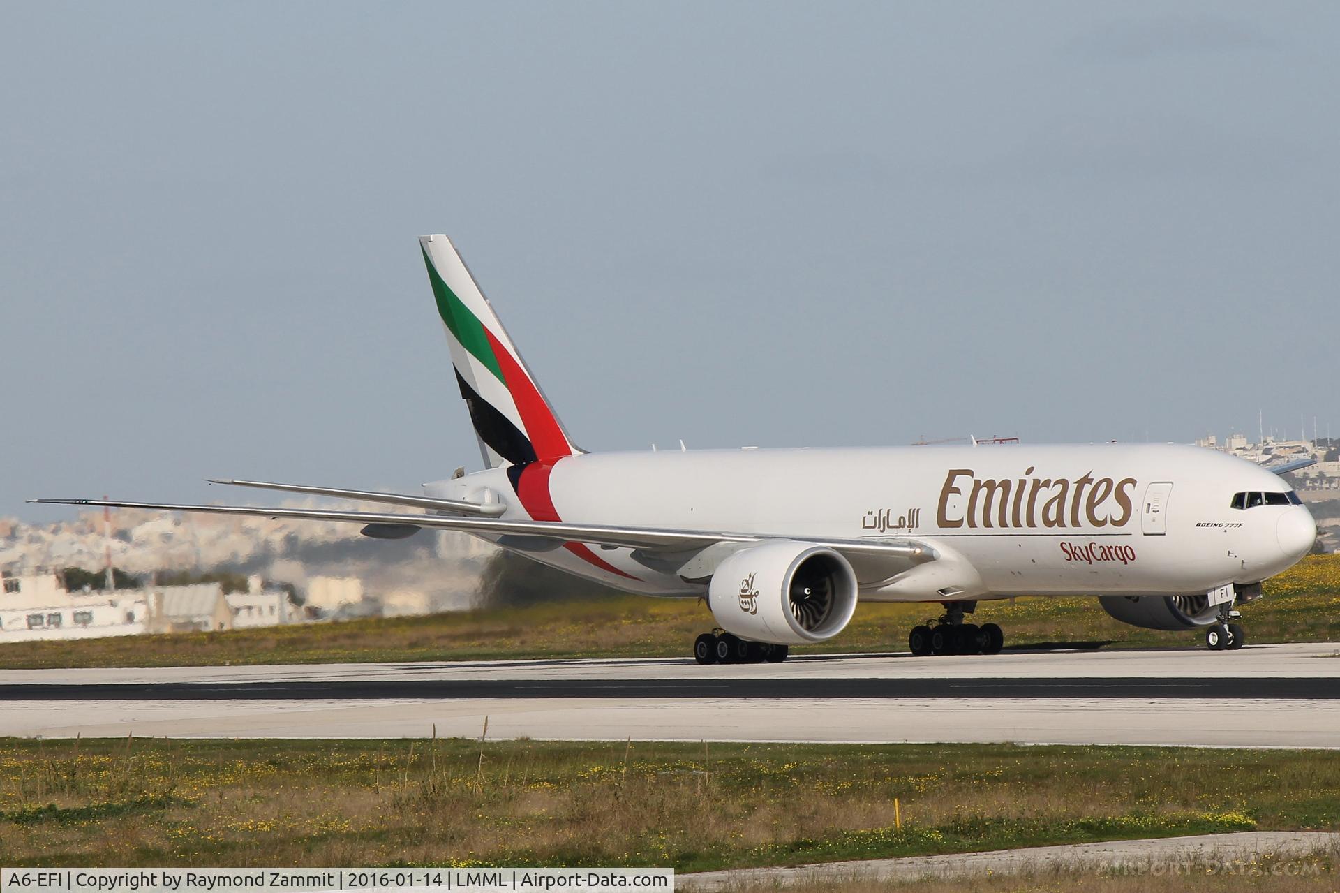 A6-EFI, 2012 Boeing 777-F1H C/N 35609, B777 A6-EFI Emirates Cargo