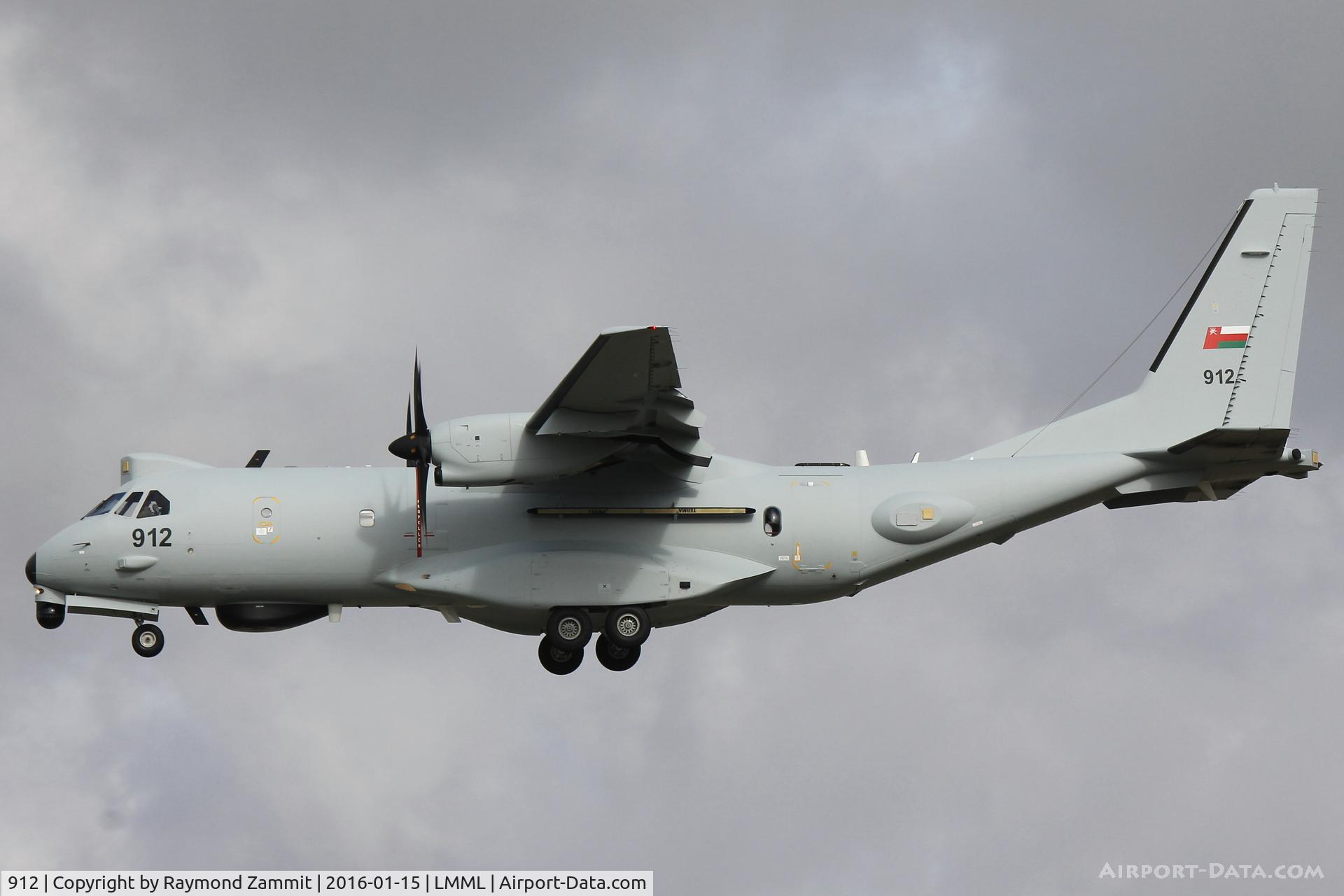 912, 2015 CASA C-295MPA Persuader C/N S-112, Casa C-295 Persuader 912 Oman Air Force