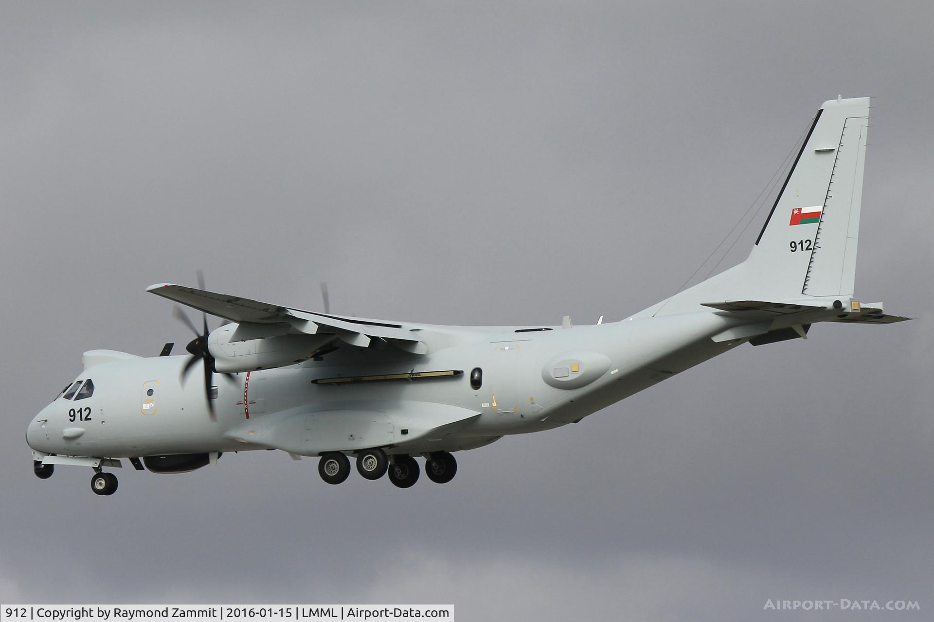 912, 2015 CASA C-295MPA Persuader C/N S-112, Casa C-295 Persuader 912 Oman Air Force