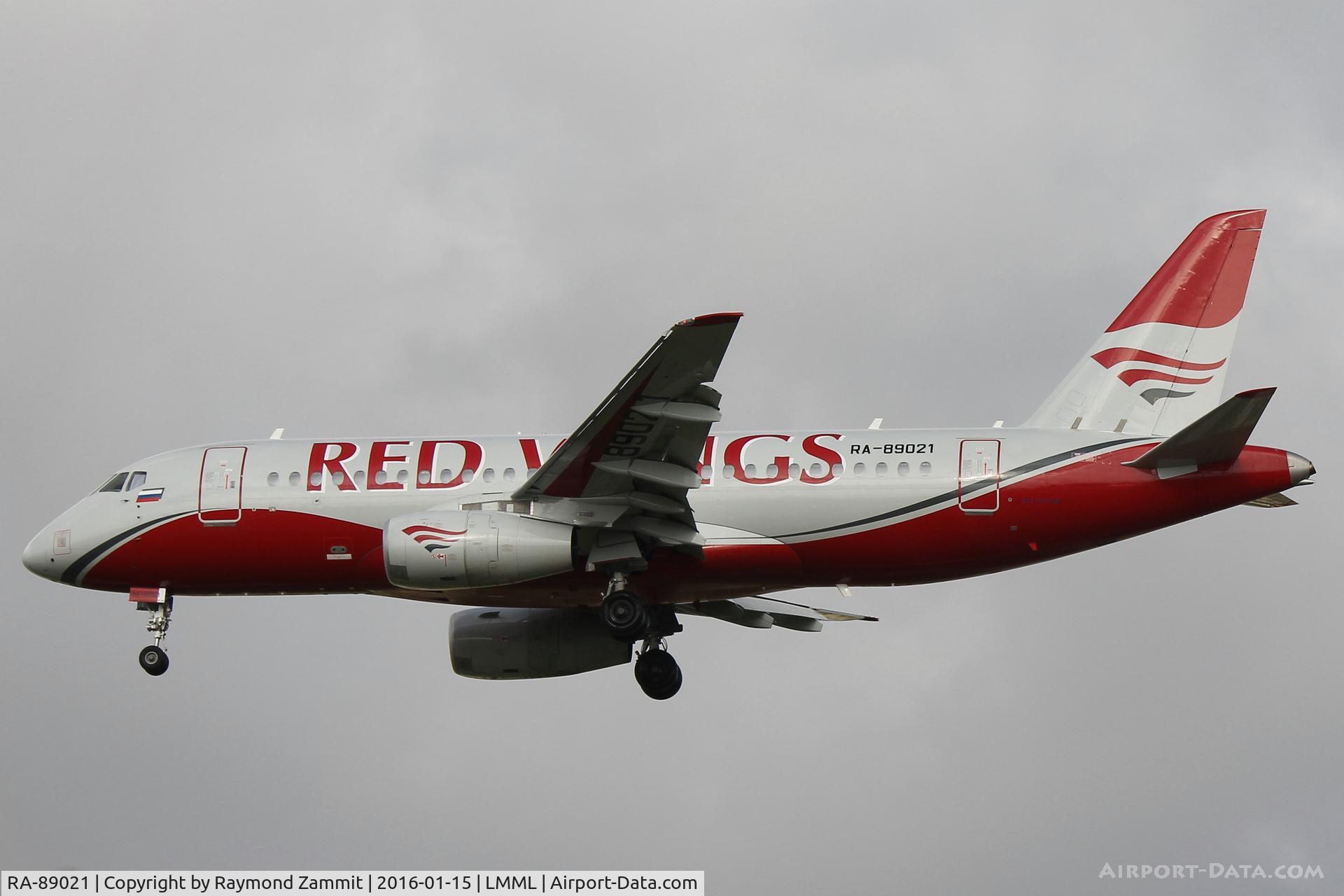 RA-89021, 2012 Sukhoi SuperJet 100-95B C/N 95021, Sukhoi Superjet100 RA-89021 Redwings