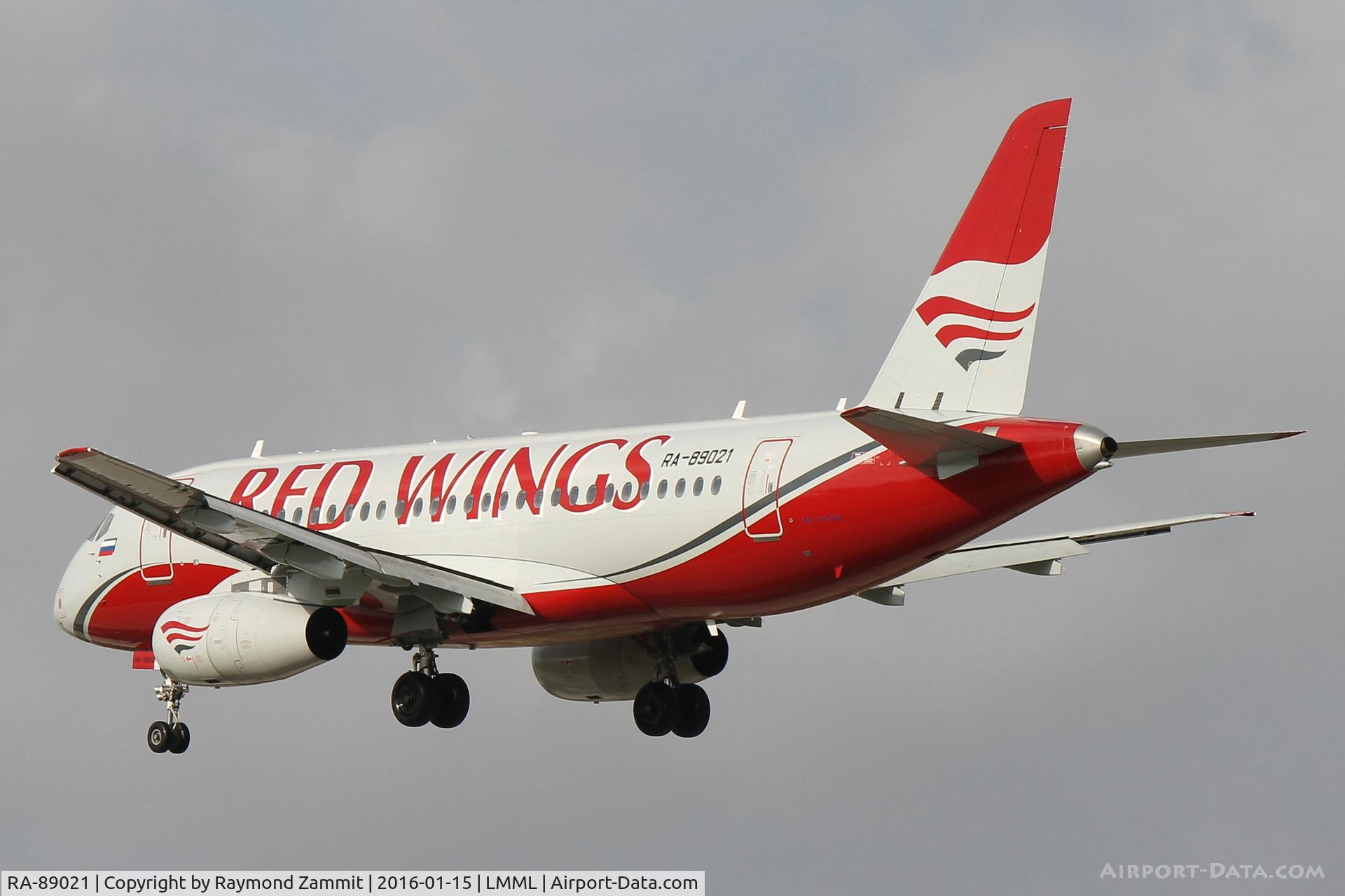 RA-89021, 2012 Sukhoi SuperJet 100-95B C/N 95021, Sukhoi Superjet100 RA-89021 Redwings
