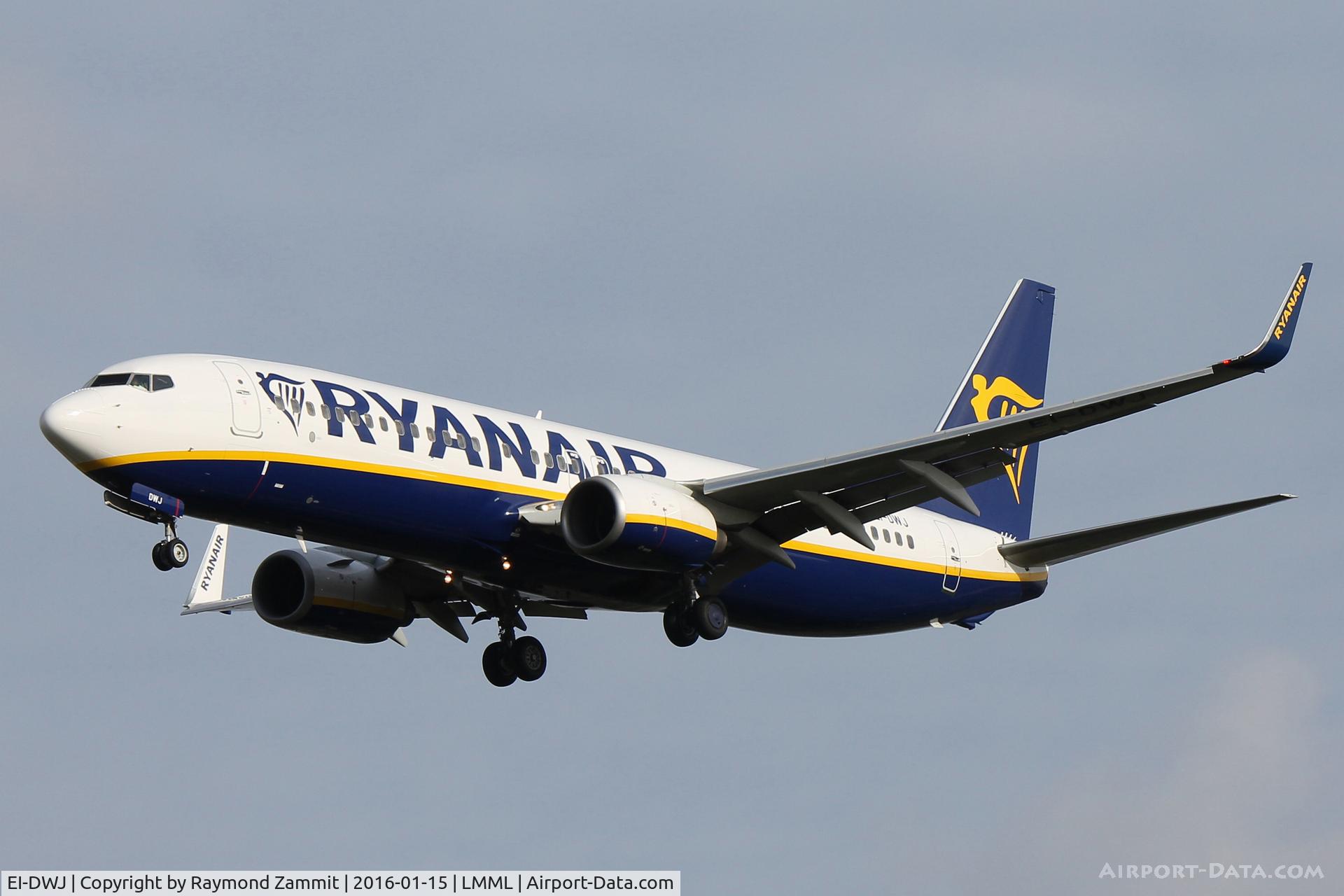 EI-DWJ, 2007 Boeing 737-8AS C/N 36077, B737-800 EI-DWJ Ryanair