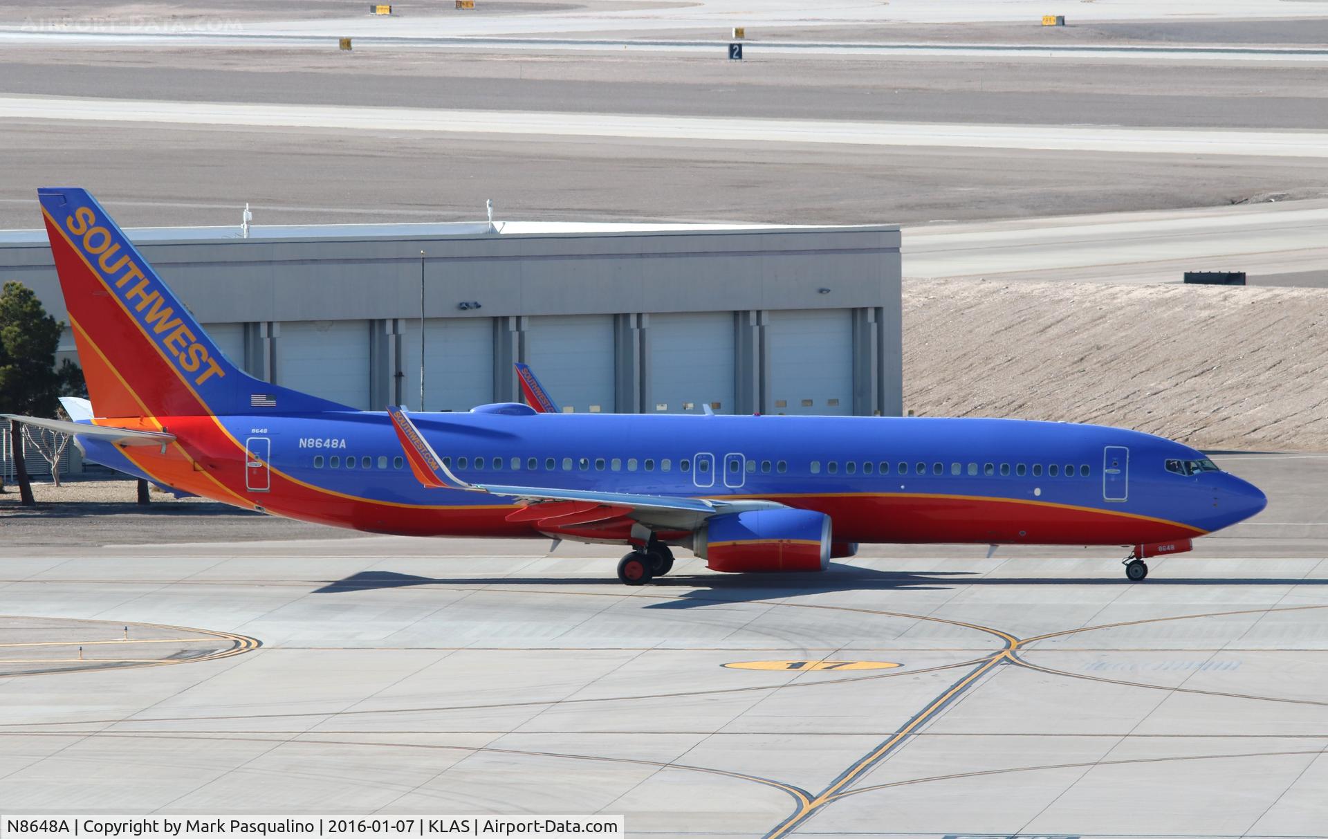 N8648A, 2014 Boeing 737-8H4 C/N 42531, Boeing 737-800