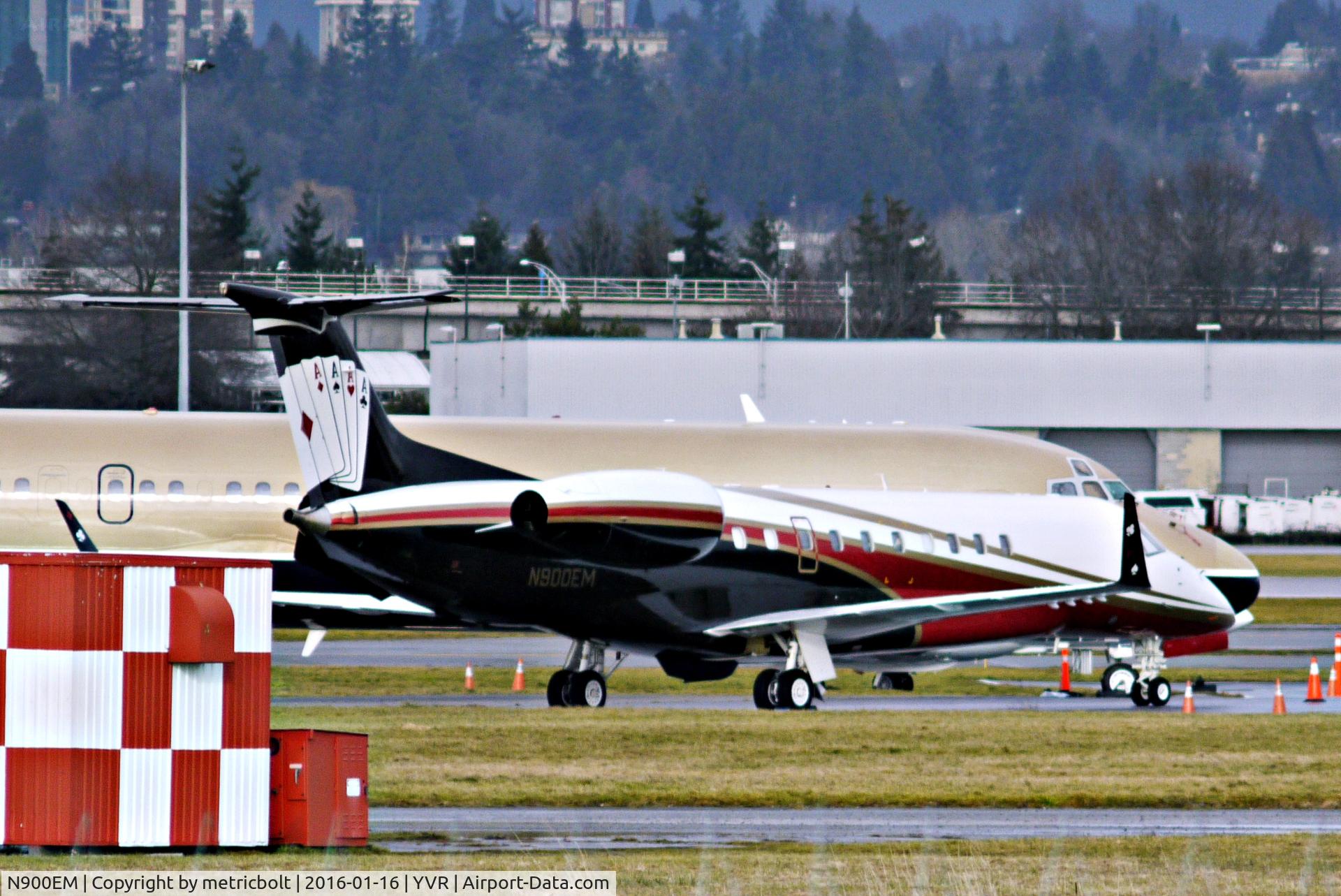 N900EM, 2006 Embraer EMB-135BJ Legacy C/N 14500976, Seen at Yvr