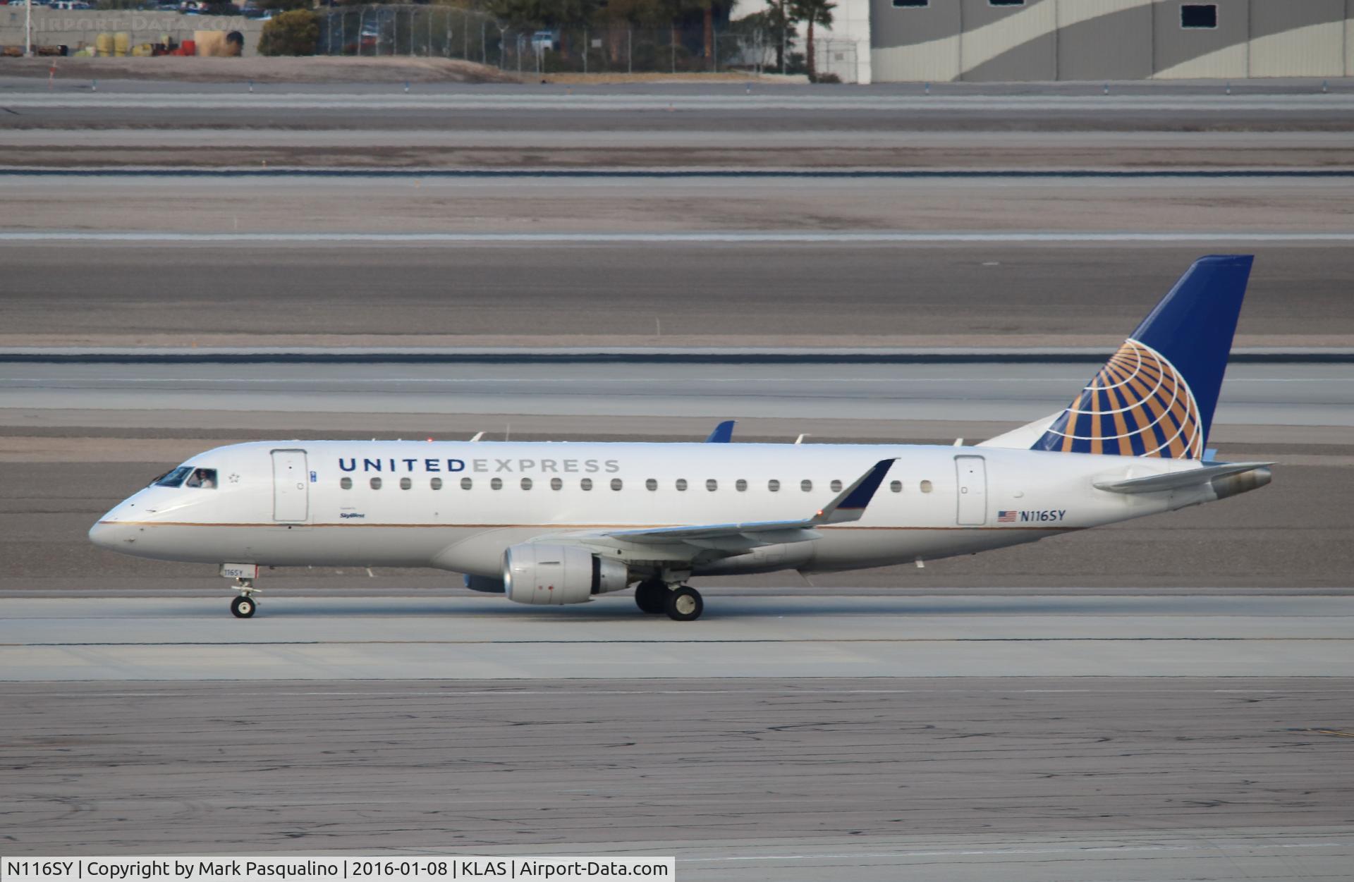 N116SY, 2014 Embraer 175LR (ERJ-170-200LR) C/N 17000411, ERJ 170-200 LR