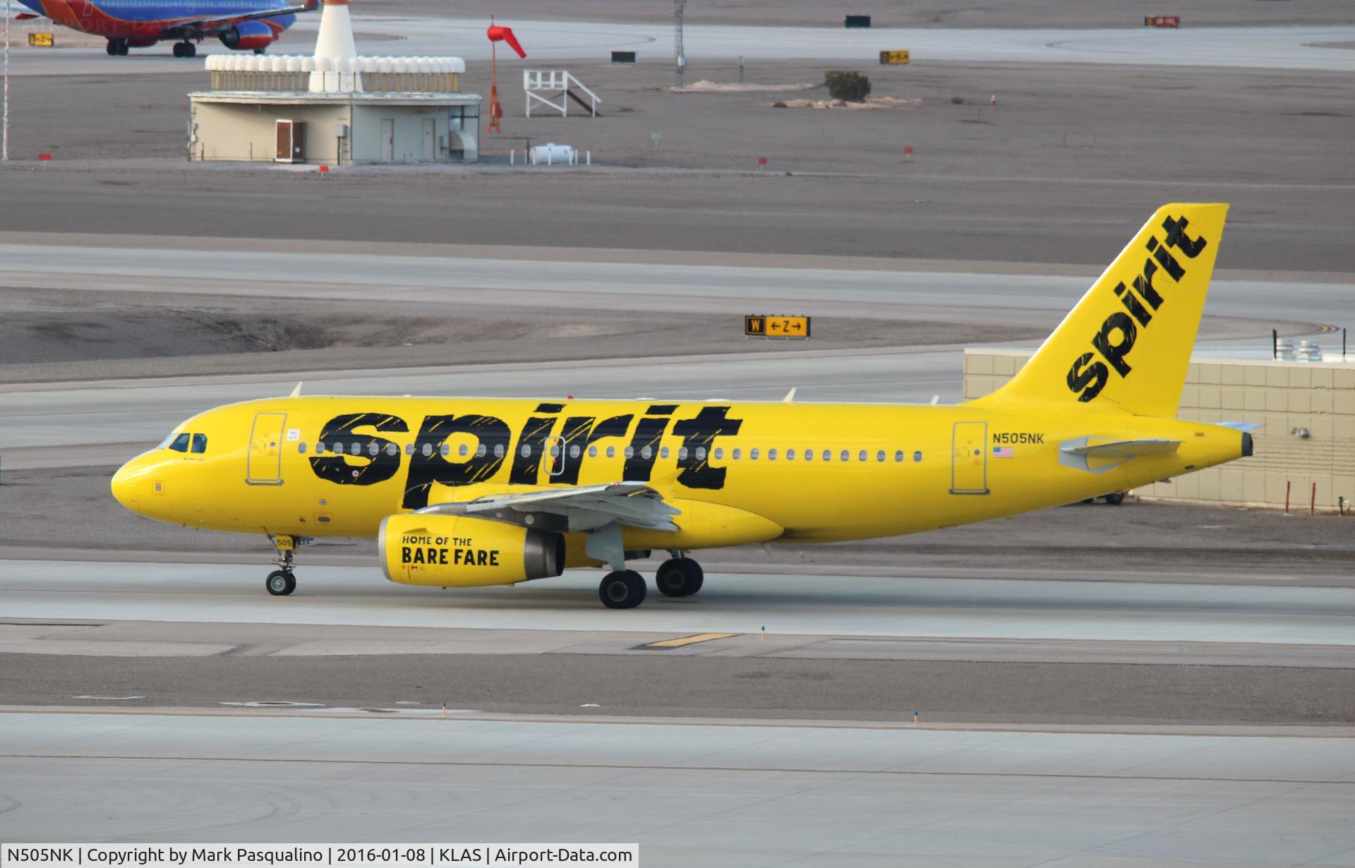 N505NK, 2005 Airbus A319-132 C/N 2485, Airbus A319