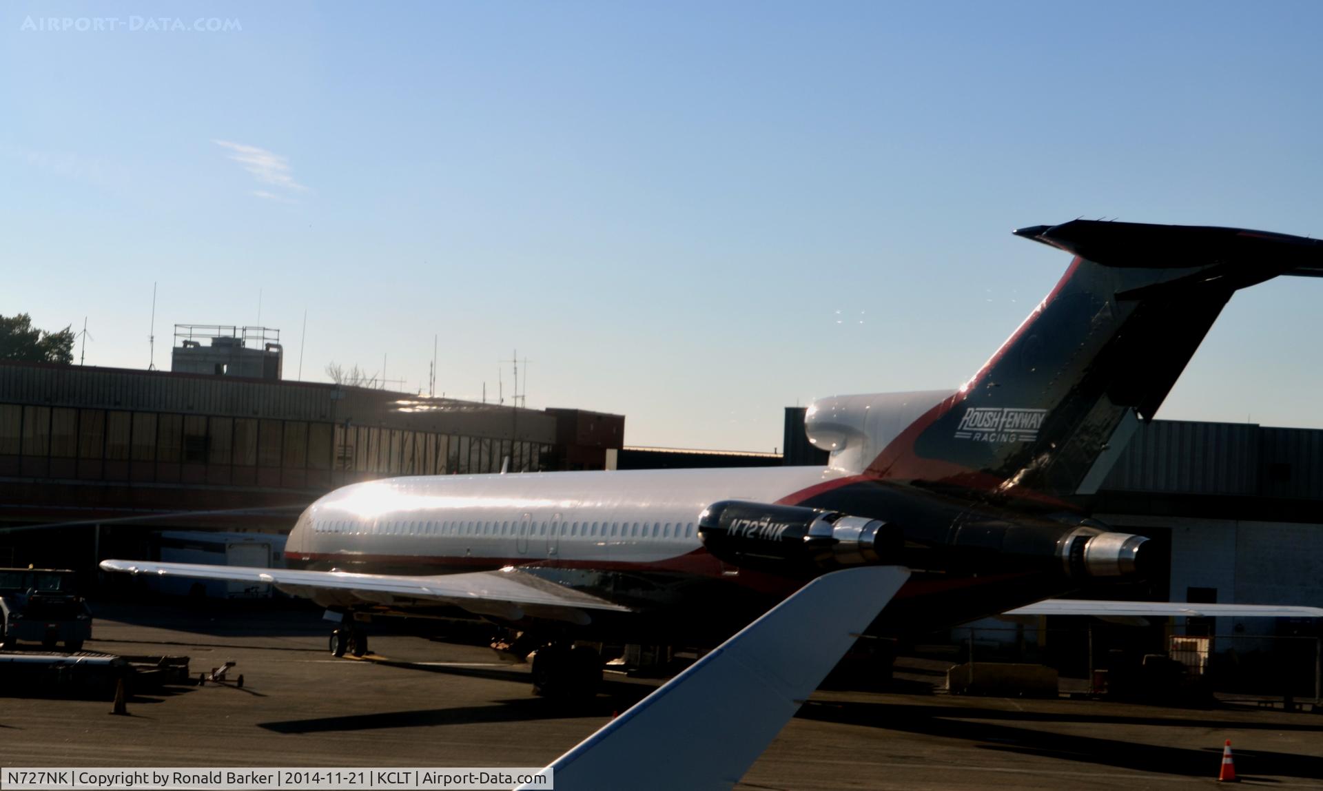 N727NK, 1979 Boeing 727-212 C/N 21945, Parked CLT