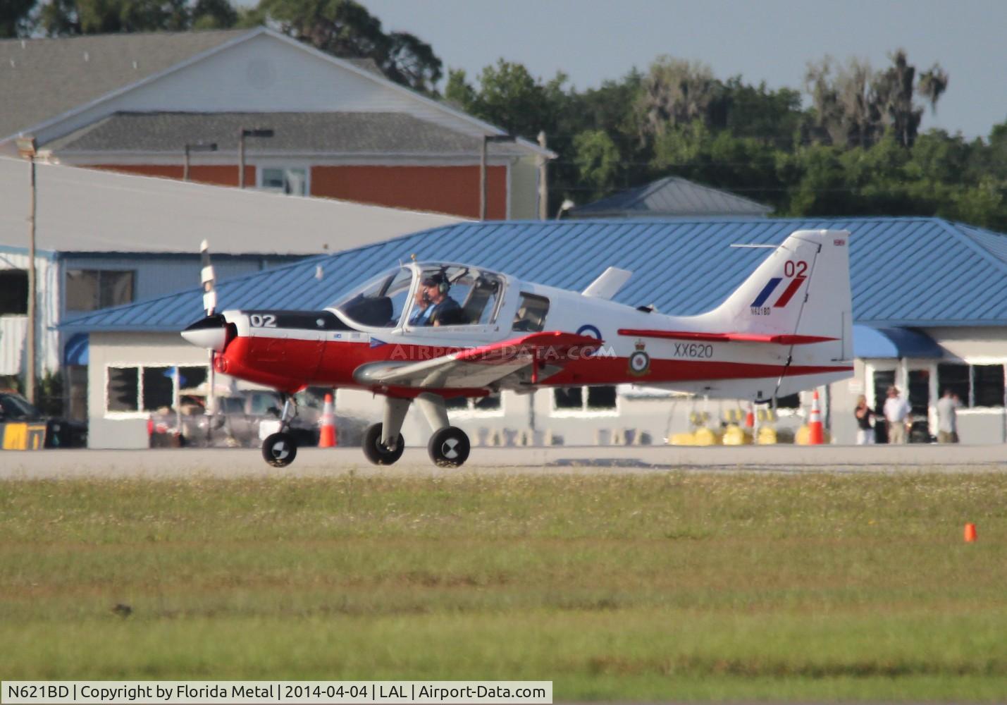 N621BD, 1974 Scottish Aviation Bulldog T.1 C/N BH120/285, Bulldog