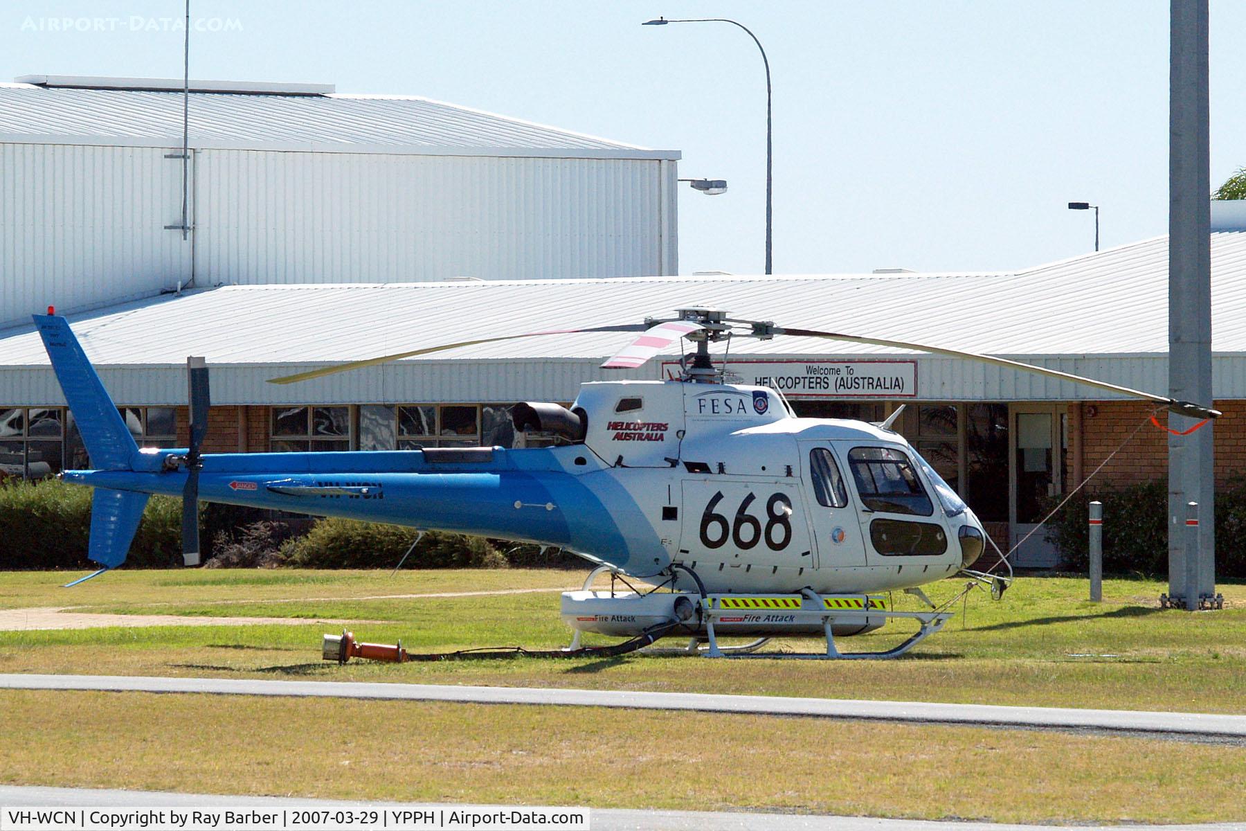 VH-WCN, 1999 Eurocopter AS-350B-3 Ecureuil Ecureuil C/N 3190, Eurocopter AS.350B3 Ecureuil [3190] (Helicopters Australia) Perth-International~VH 29/03/2007