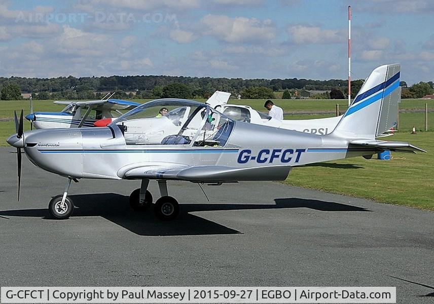 G-CFCT, 2008 Cosmik EV-97 TeamEurostar UK C/N 3208, @ Wolverhampton (Halfpenny Green).