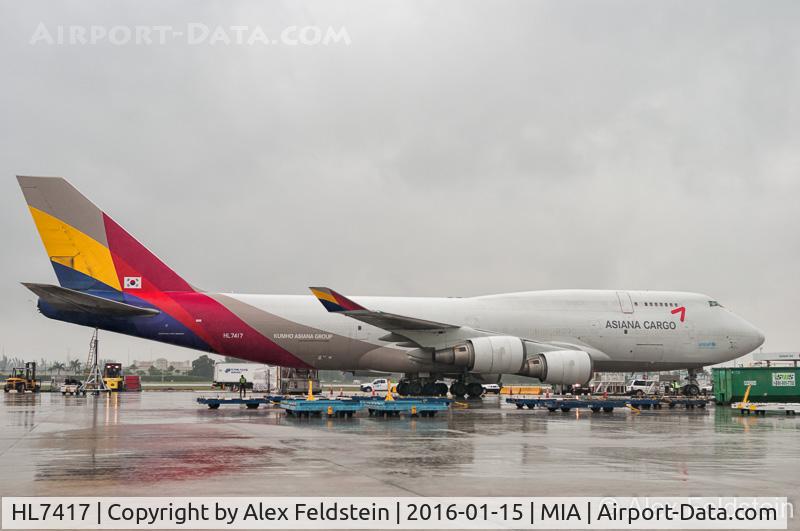 HL7417, 1993 Boeing 747-48EM(BDSF) C/N 25779, Miami