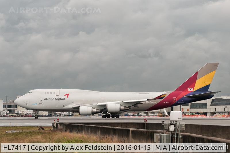 HL7417, 1993 Boeing 747-48EM(BDSF) C/N 25779, Miami