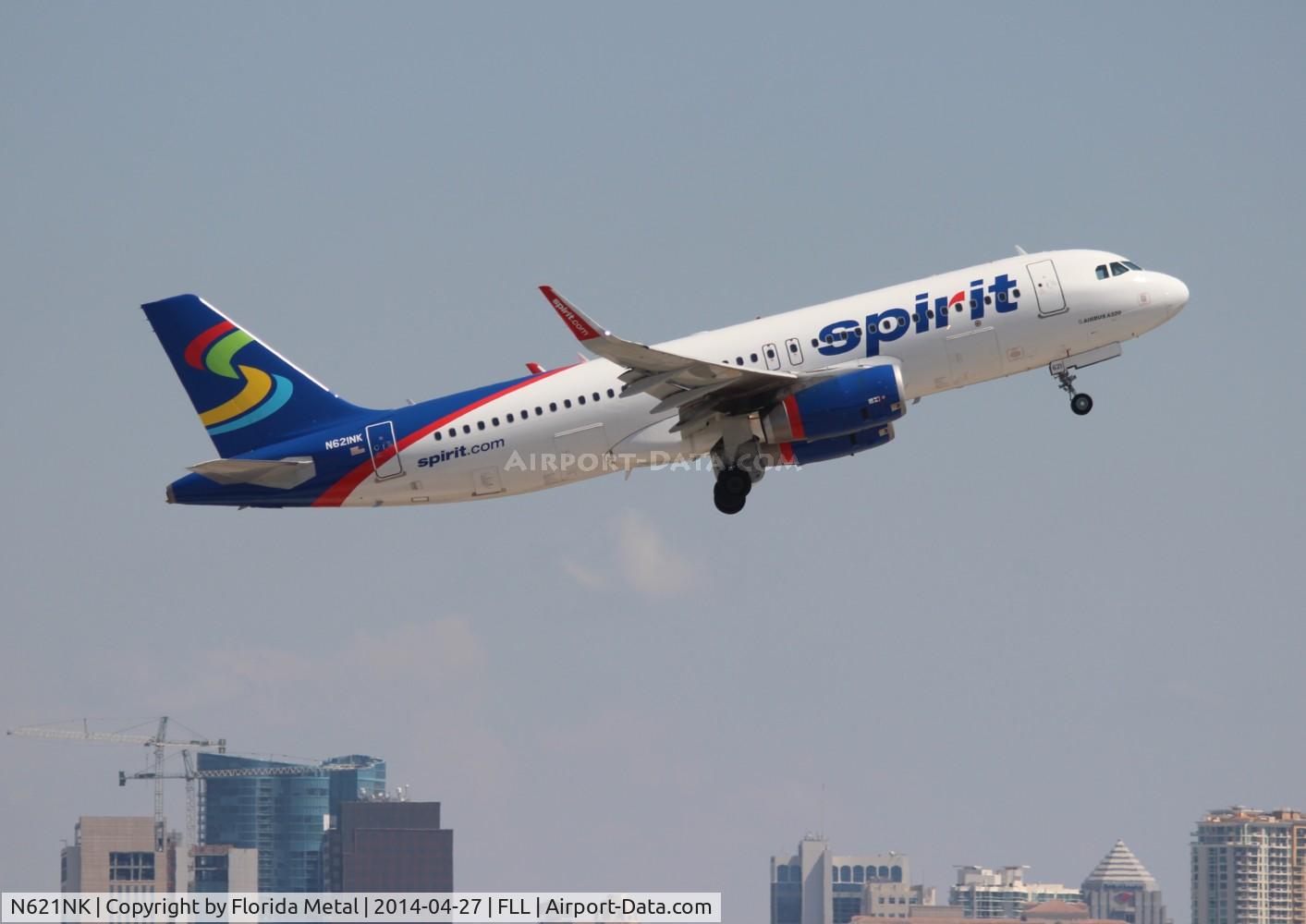 N621NK, 2013 Airbus A320-232 C/N 5672, Spirit