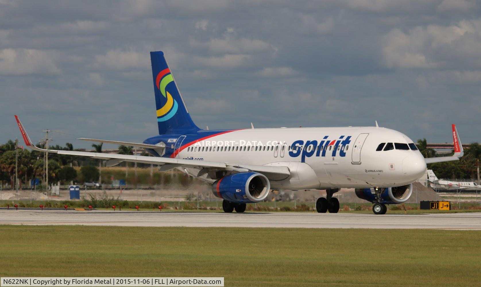 N622NK, 2013 Airbus A320-232 C/N 5804, Spirit