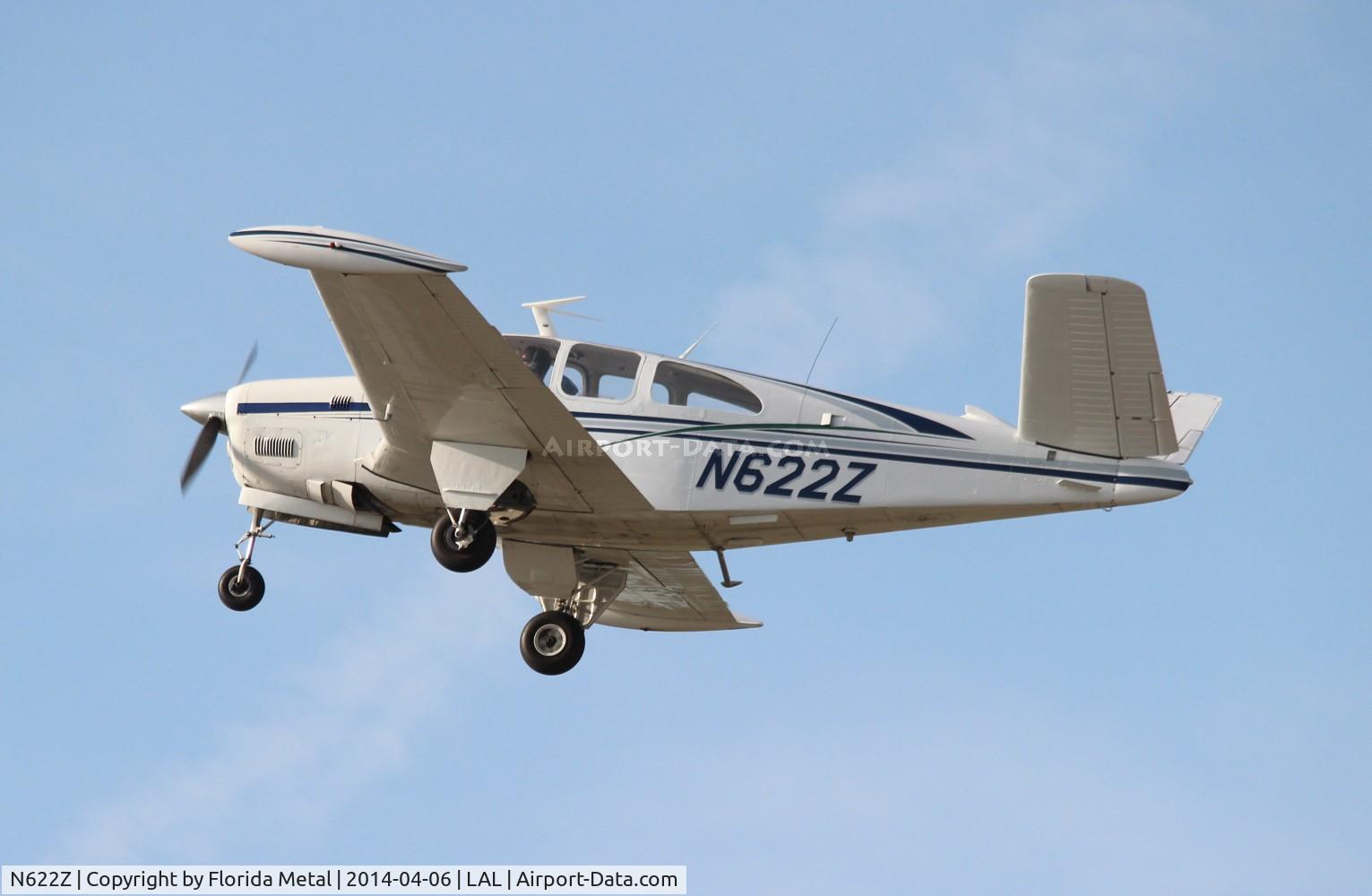 N622Z, 1951 Beech C35 Bonanza C/N D-2975, Beech C35 Bonanza