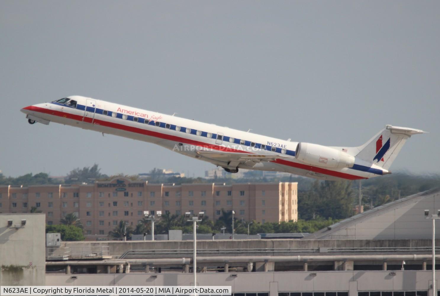 N623AE, 1999 Embraer ERJ-145LR (EMB-145LR) C/N 145109, American Eagle