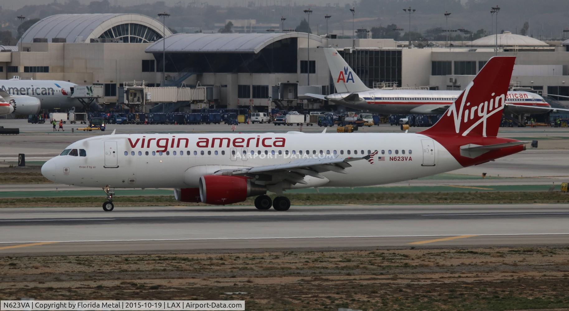 N623VA, 2006 Airbus A320-214 C/N 2740, Virgin America