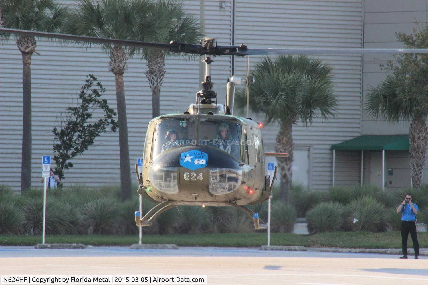 N624HF, 1966 Bell UH-1D Iroquois C/N 8819, UH-1H at Heliexpo Orlando