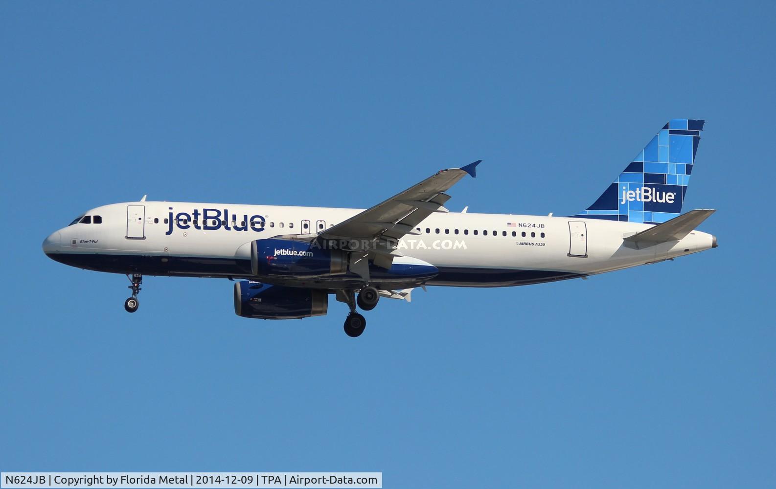 N624JB, 2005 Airbus A320-232 C/N 2520, Jet Blue