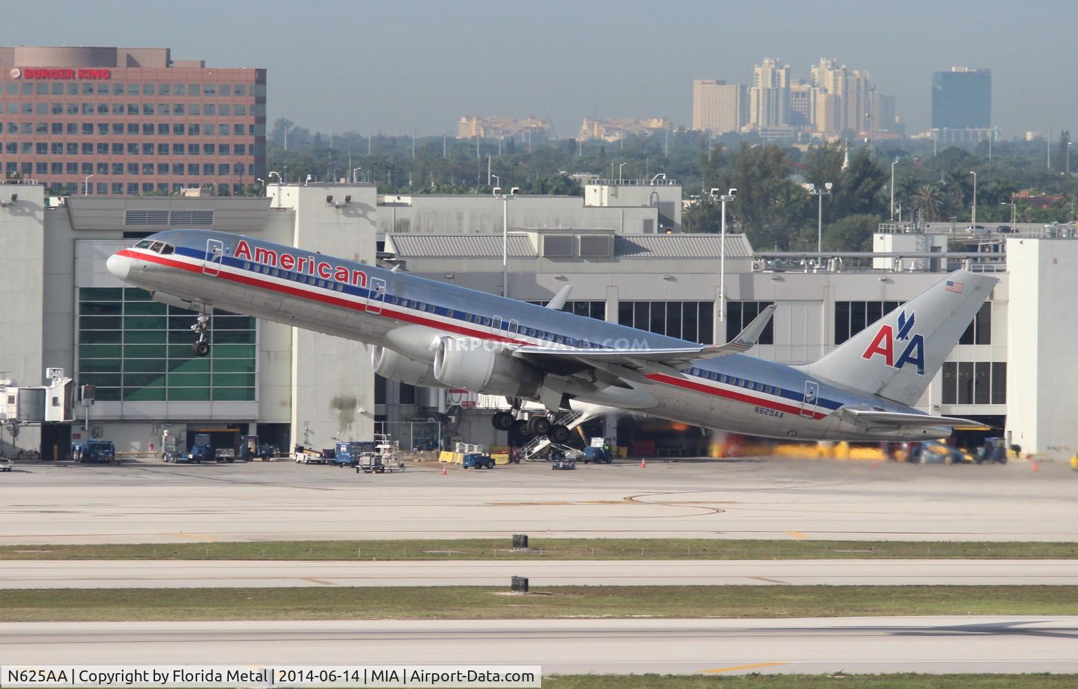 N625AA, 1990 Boeing 757-223 C/N 24583, American
