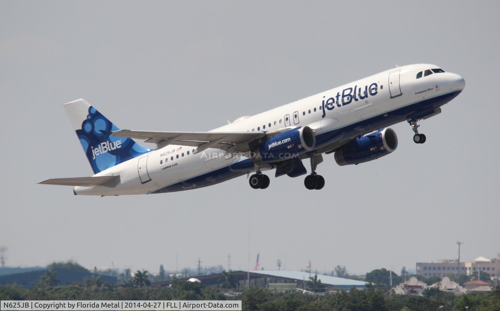 N625JB, 2005 Airbus A320-232 C/N 2535, Jet Blue