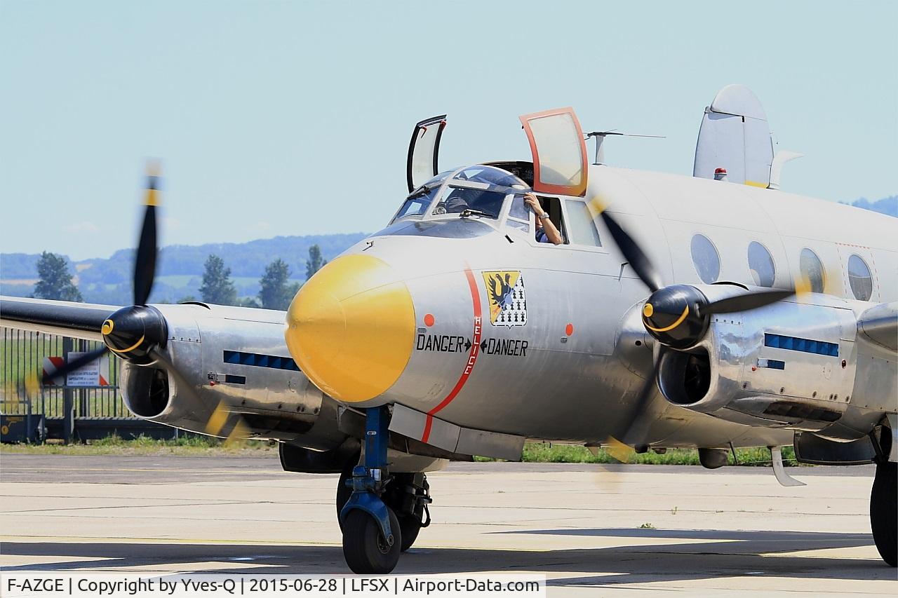 F-AZGE, 1951 Dassault MD-312 Flamant C/N 158, Dassault MD-312 Flamant, Ready for display, Luxeuil-St Sauveur Air Base 116(LFSX) Open day 2015