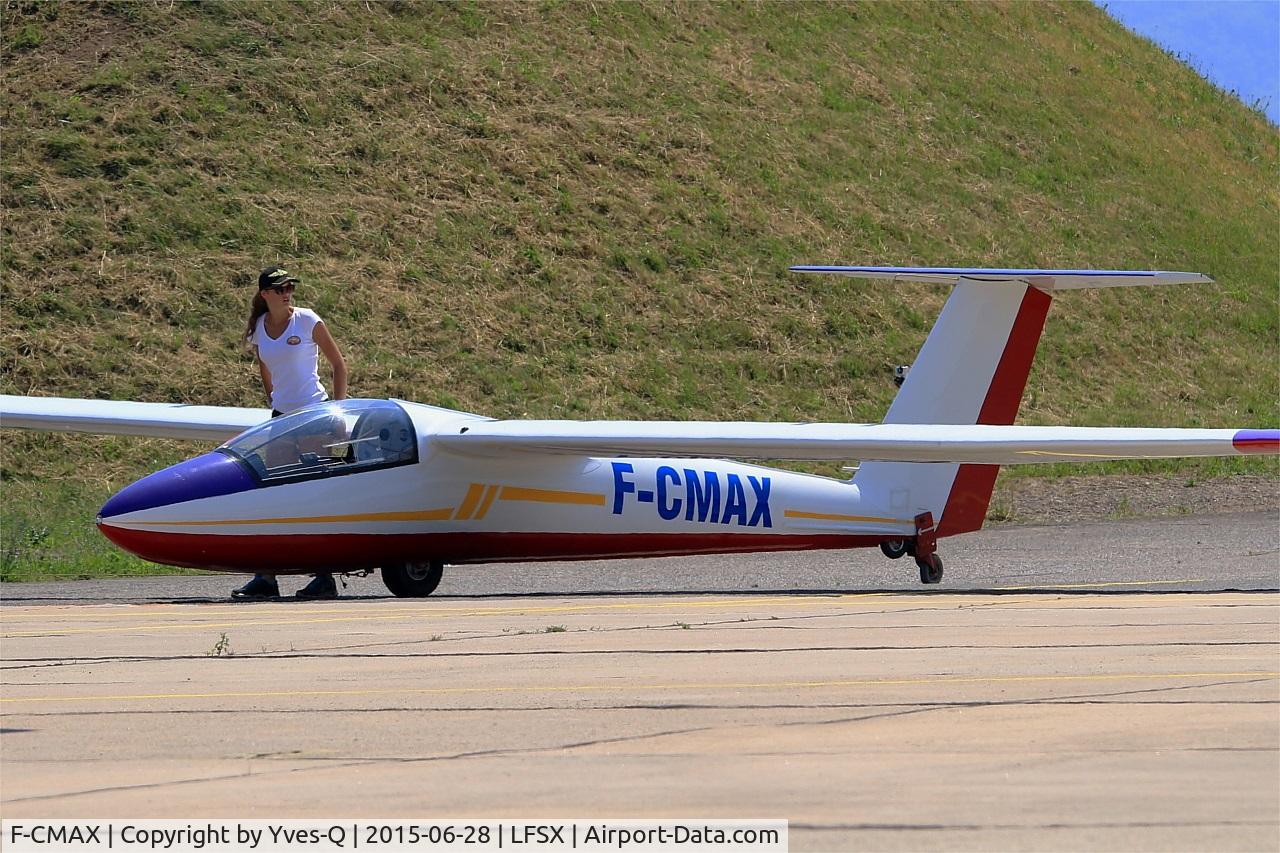 F-CMAX, 1972 Pilatus B4-PC11AF C/N 207, Pilatus B4-PC11AF, Taxiing, Luxeuil-Saint Sauveur Air Base 116 (LFSX) Open day 2015