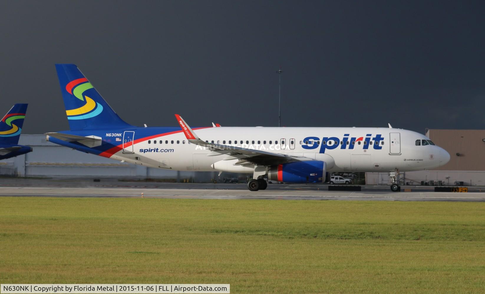 N630NK, 2014 Airbus A320-232 C/N 6304, Spirit