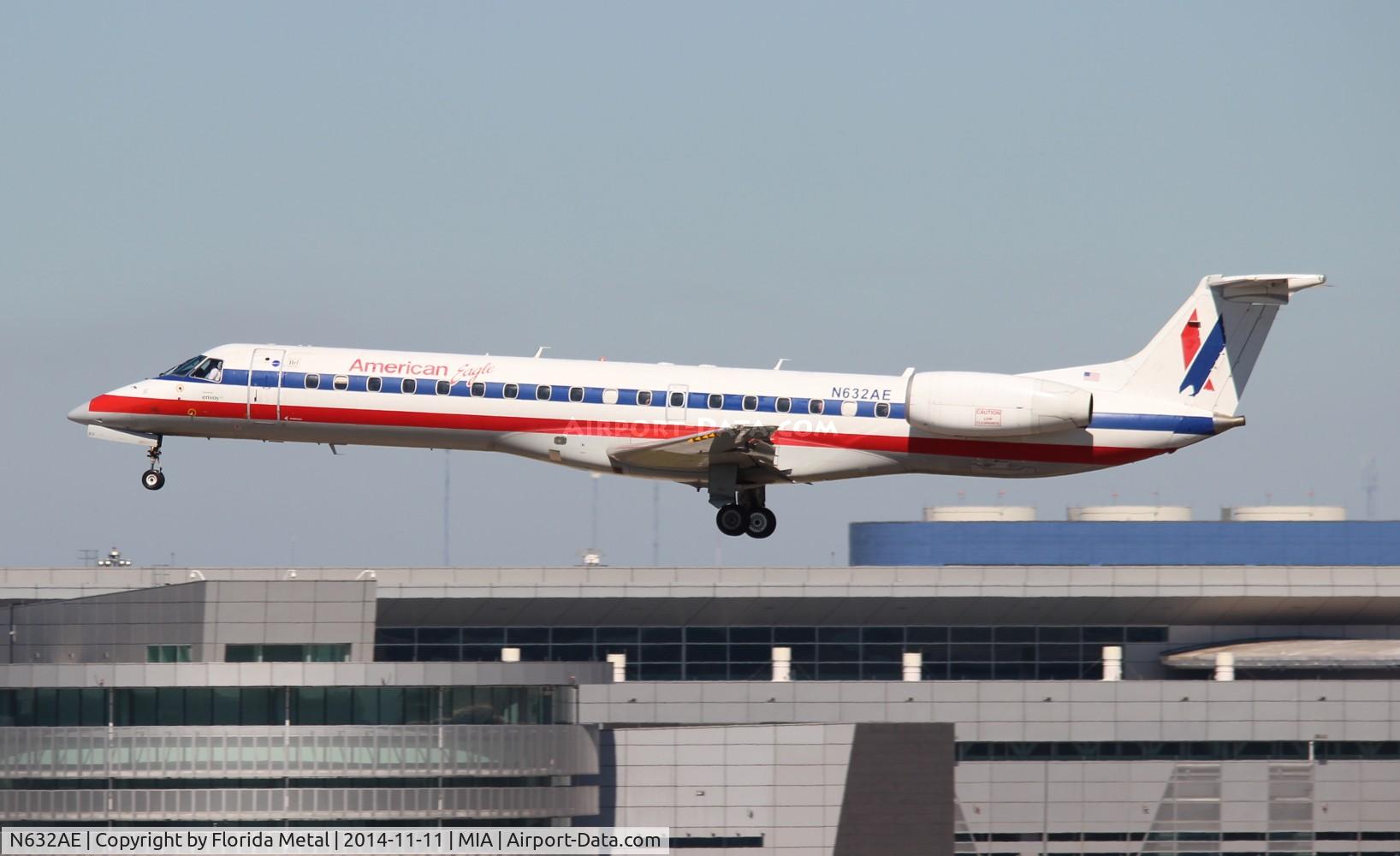 N632AE, 1999 Embraer ERJ-145LR (EMB-145LR) C/N 145143, American Eagle