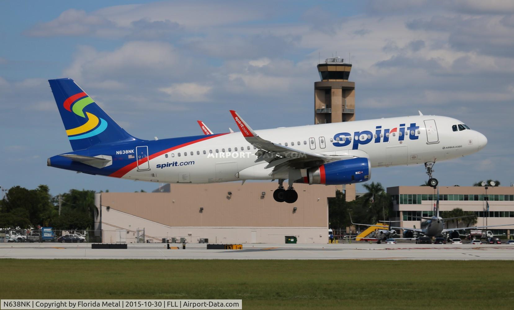 N638NK, 2015 Airbus A320-232 C/N 6463, Spirit