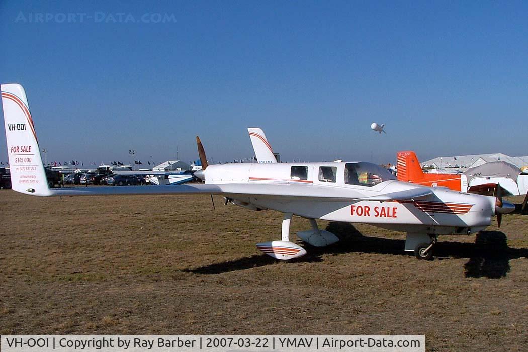 VH-OOI, 1988 Rutan Defiant C/N Q35, Rutan Defiant [Q35] Avalon~VH 22/03/2007