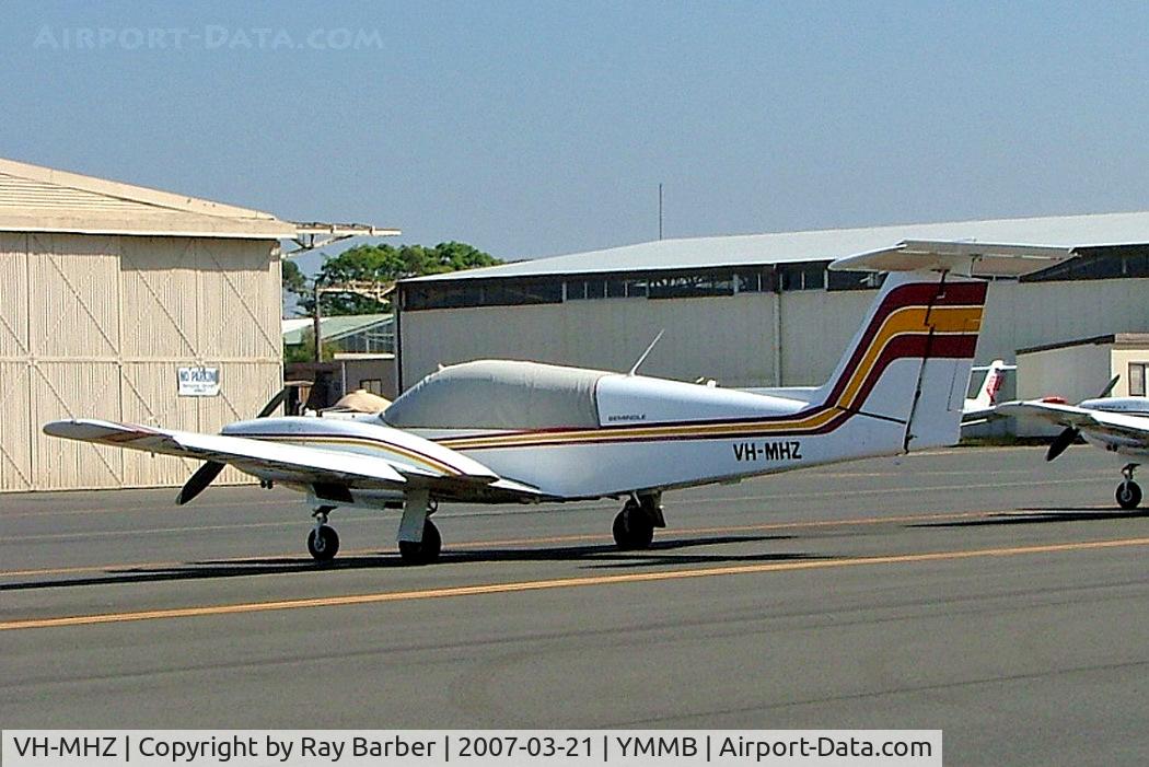 VH-MHZ, 1978 Piper PA-44-180 Seminole C/N 44-7995103, Piper PA-44-180 Seminole [44-7995103] Moorabbin~VH 21/03/2007