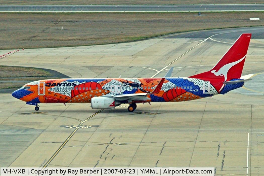VH-VXB, 2001 Boeing 737-838 C/N 30101, Boeing 737-838 [30101] (QANTAS) Melbourne-Tullamarine~VH 20/03/2007