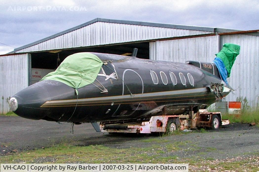 VH-CAO, 1964 Hawker Siddeley HS.125 Series 3B C/N 25015, Hawker Siddeley 125/3B [25015] The Oaks~VH 25/03/2007