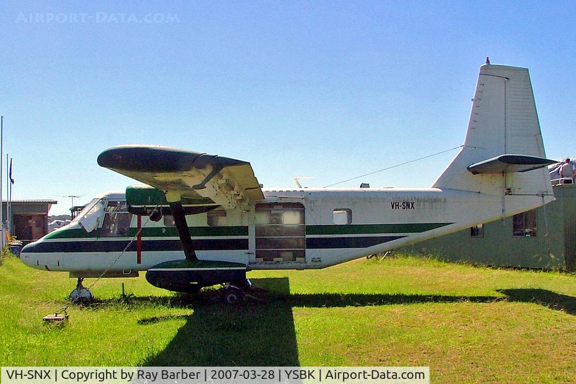 VH-SNX, GAF N22S Searchmaster B C/N N22B-103, GAF N.22C Nomad [103] Sydney-Bankstown~VH 28/03/2007