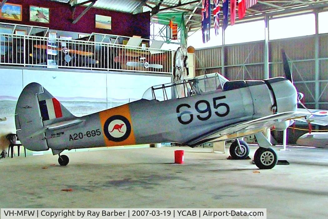 VH-MFW, 1945 Commonwealth CA-16 Wirraway Mk.3 C/N 693, VH-MFW   Commonwealth Aircraft CA-16 Wirraway III [1147] Caboolture~VH 19/03/2007