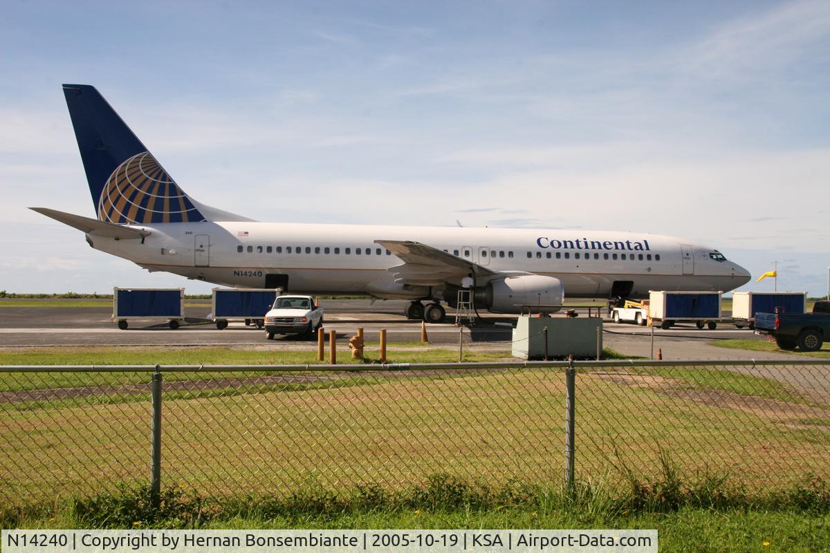 N14240, 1999 Boeing 737-824 C/N 28952, Photo taken on plane's 6th birthday