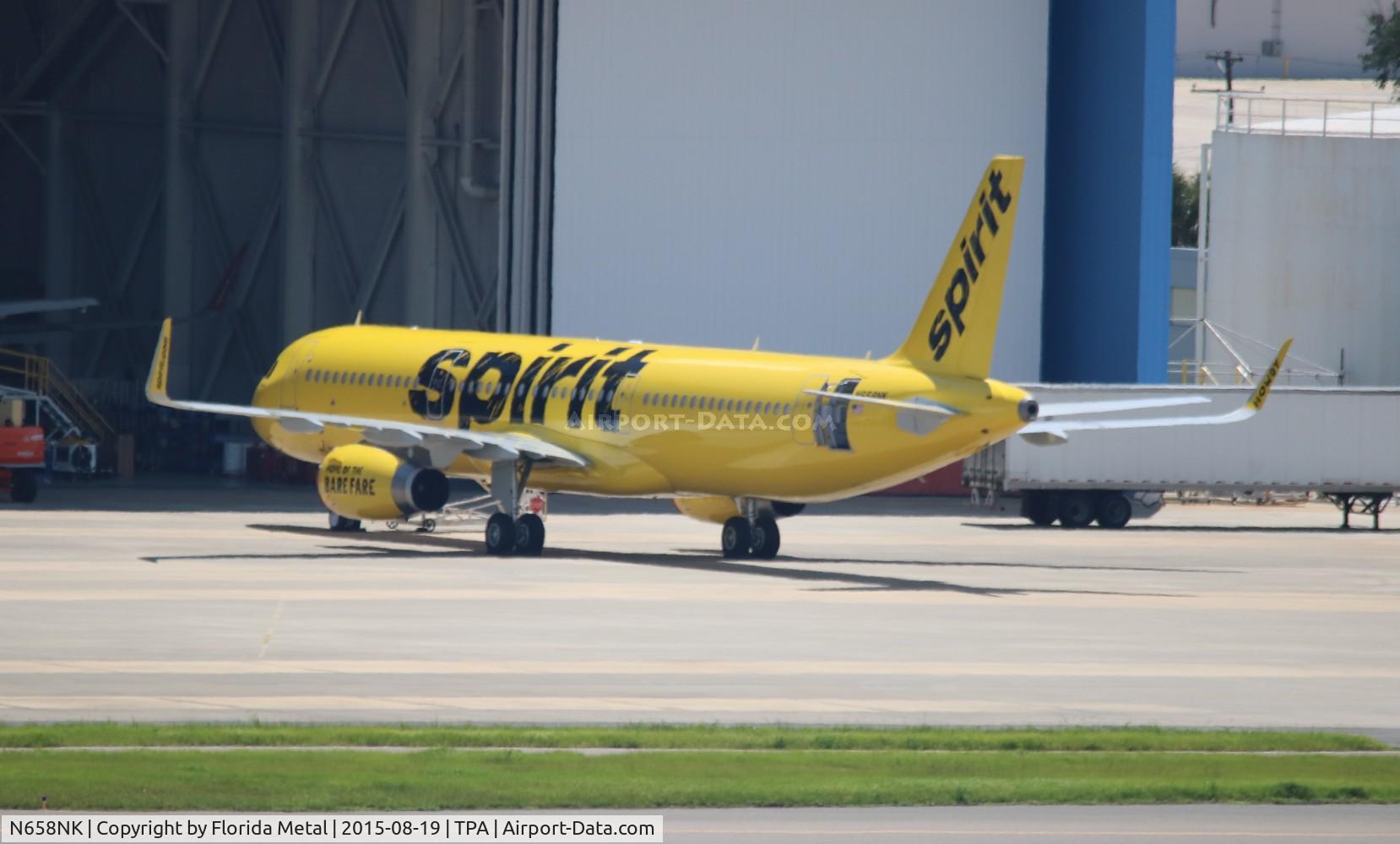 N658NK, 2015 Airbus A321-231 C/N 6736, Spirit prior to delivery
