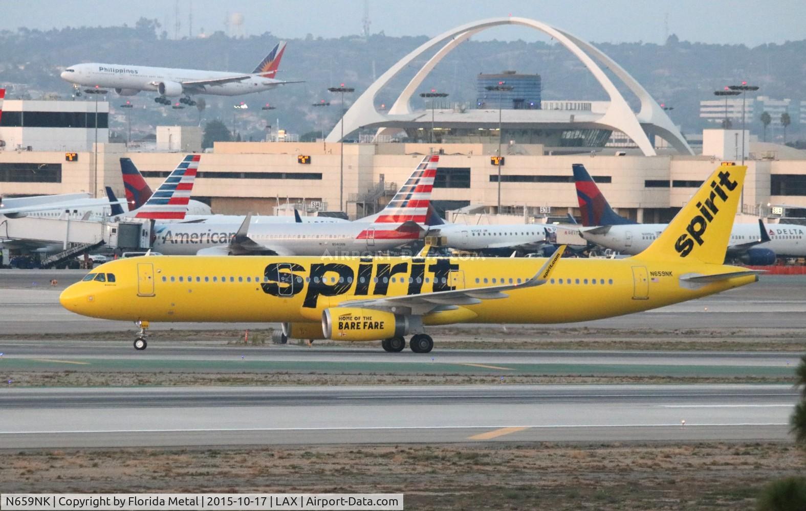N659NK, 2015 Airbus A321-231 C/N 6770, Spirit