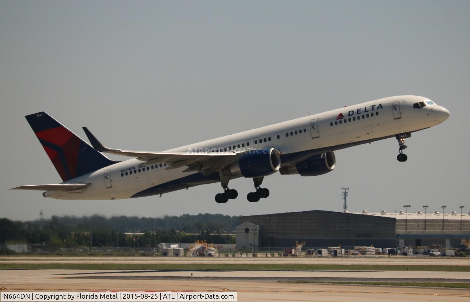 N664DN, 1991 Boeing 757-232 C/N 25012, Delta