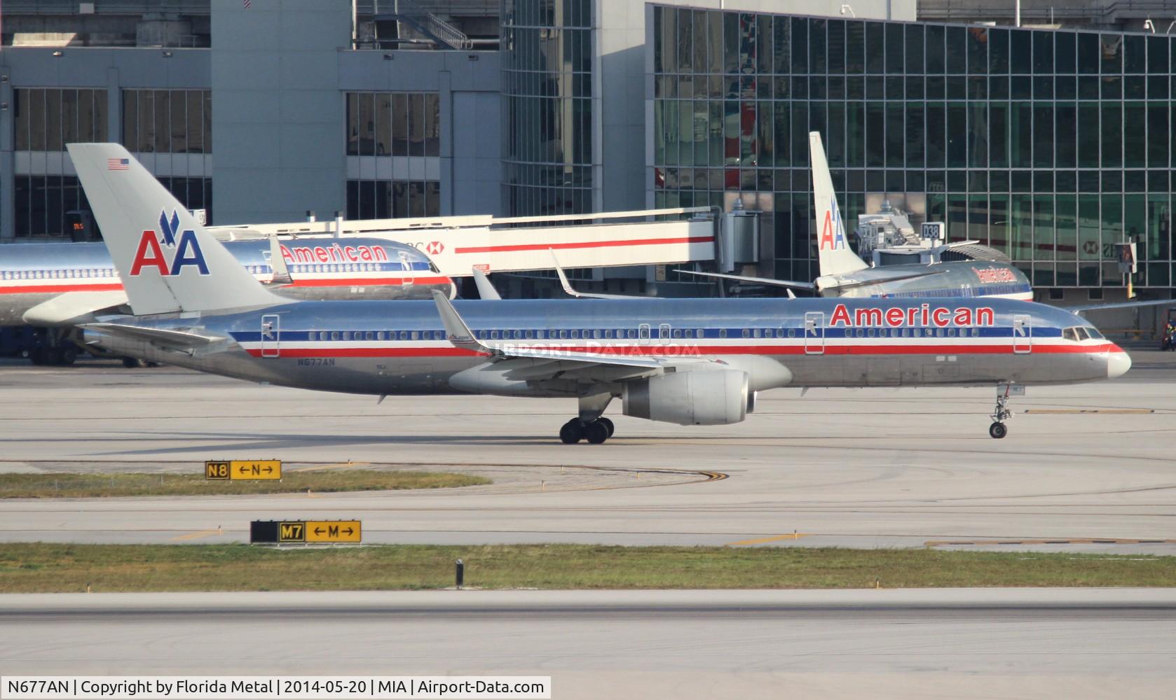 N677AN, 1998 Boeing 757-223 C/N 29427, American