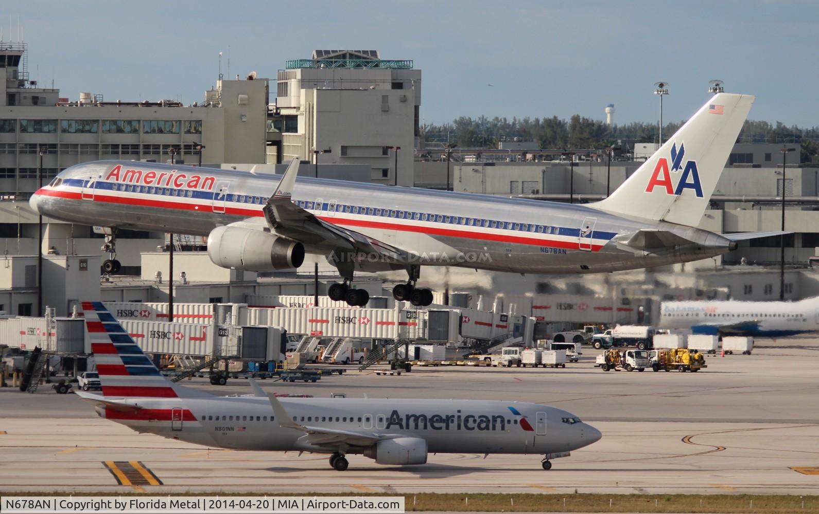 N678AN, 1998 Boeing 757-223 C/N 29428, American