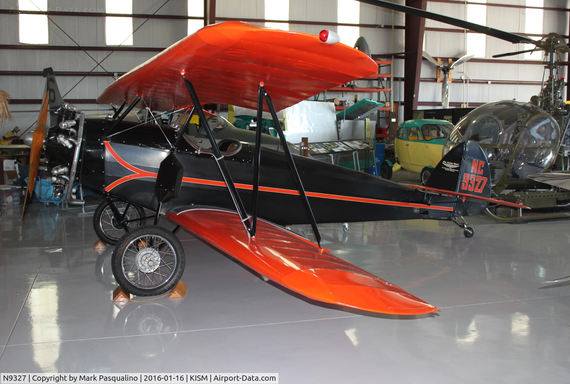 N9327, 1929 Arrow Sport A2-60 C/N 343, Arrow Sport A2-60